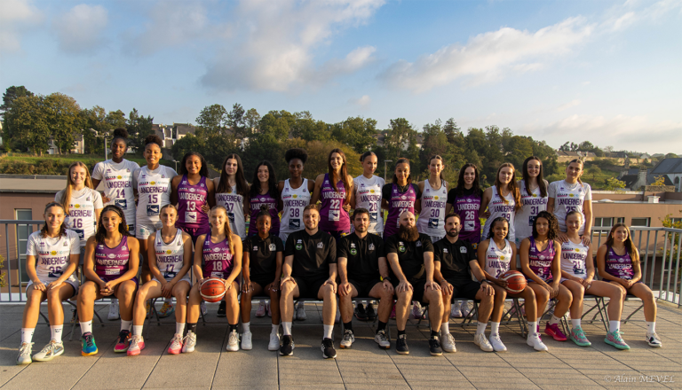 équipe U18F et NF2 Landerneau Bretagne Basket